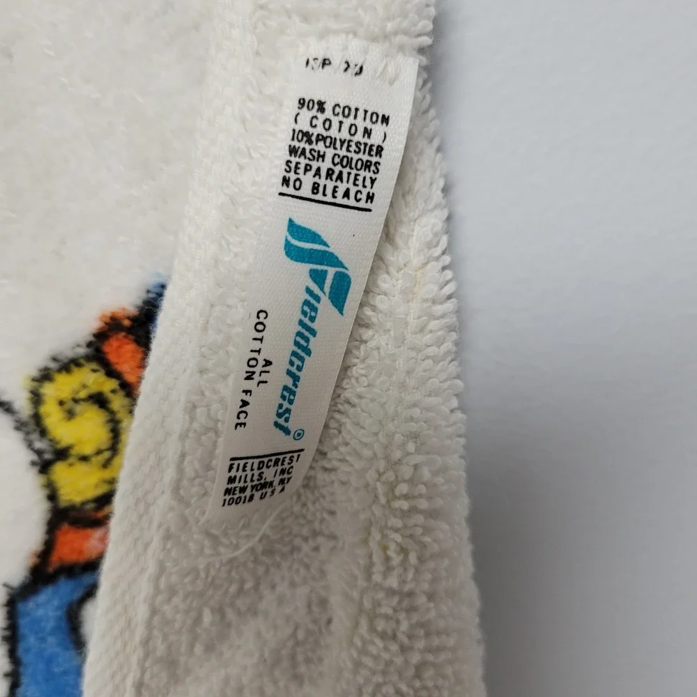 Ringling Bros Barnum & Bailey Circus Bath Towel Beach Clown Horse Vintage Fringe